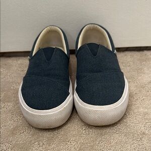 TOMS Kameron Blue Slip-On Shoes | Size 7W